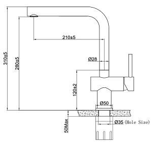 Vòi EUF020BR EUROGOLD