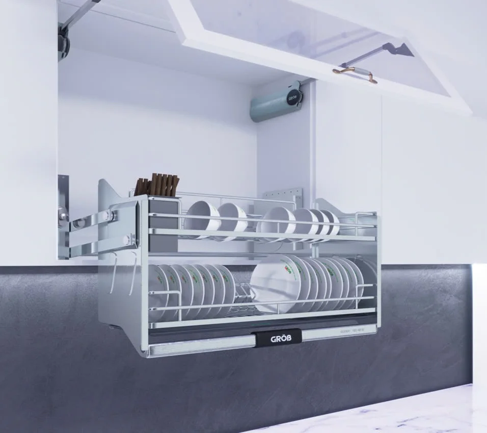 Giá Bát Nâng Hạ NAN OVAL Phủ NANO